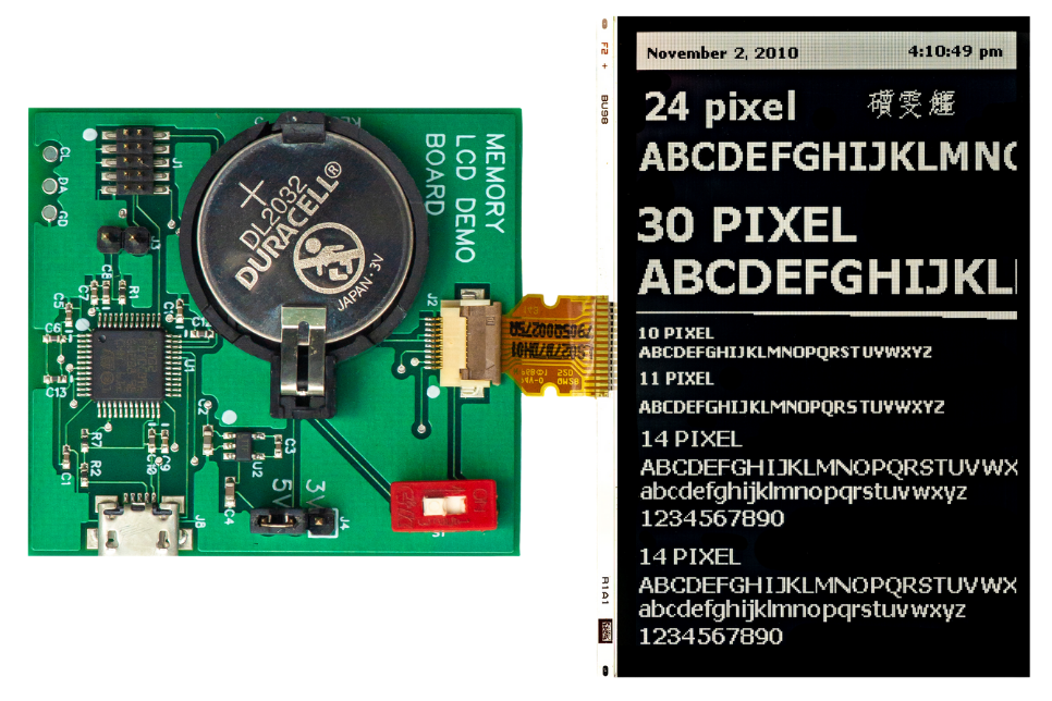 Sharp Memory Pixel Array Sharp SECD